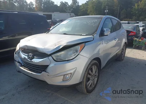 2013 Hyundai Tucson Limited из США, поврежденный, VIN KM8JUCAC4DU729468
